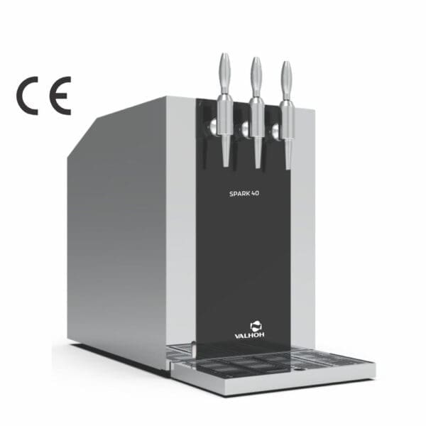 DOZATOR SPARK 40 – Apă rece, plată sau carbogazoasă pentru birouri și spații comerciale